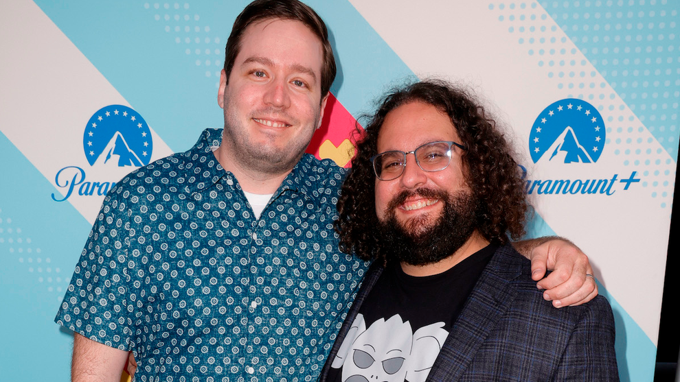 Benji Samit and Dan Hernandez attend 2022 Comic Con International: San Diego