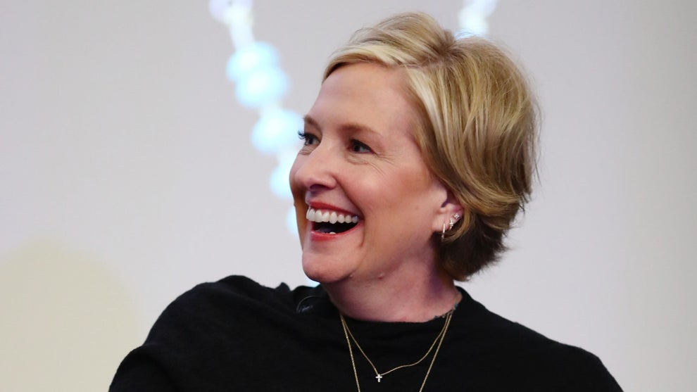 Brené Brown speaks onstage during "Brené Brown: The Call To Courage" at NETFLIX on April 16, 2019 in Los Angeles, California.