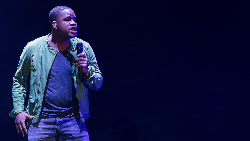CJ Harris on American Idol Live in 2014
