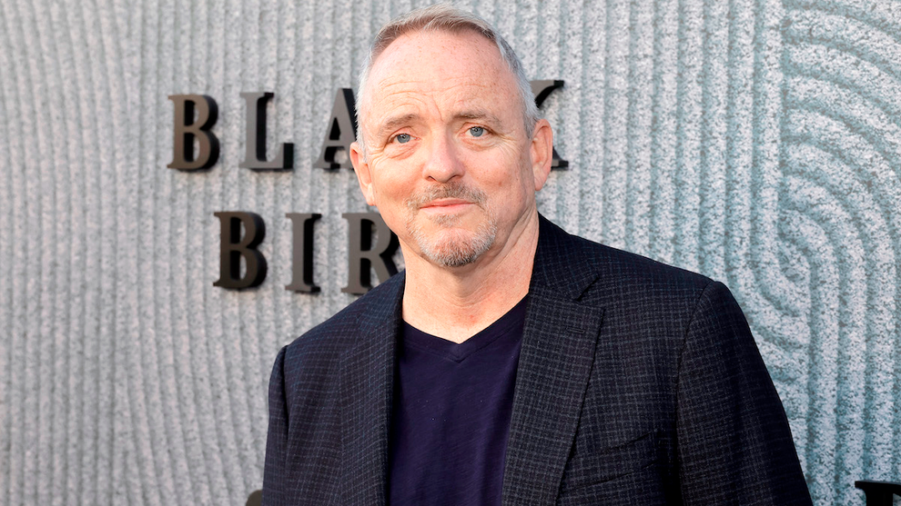 Dennis Lehane attends the Los Angeles premiere of Apple TV+'s new show "Black Bird"