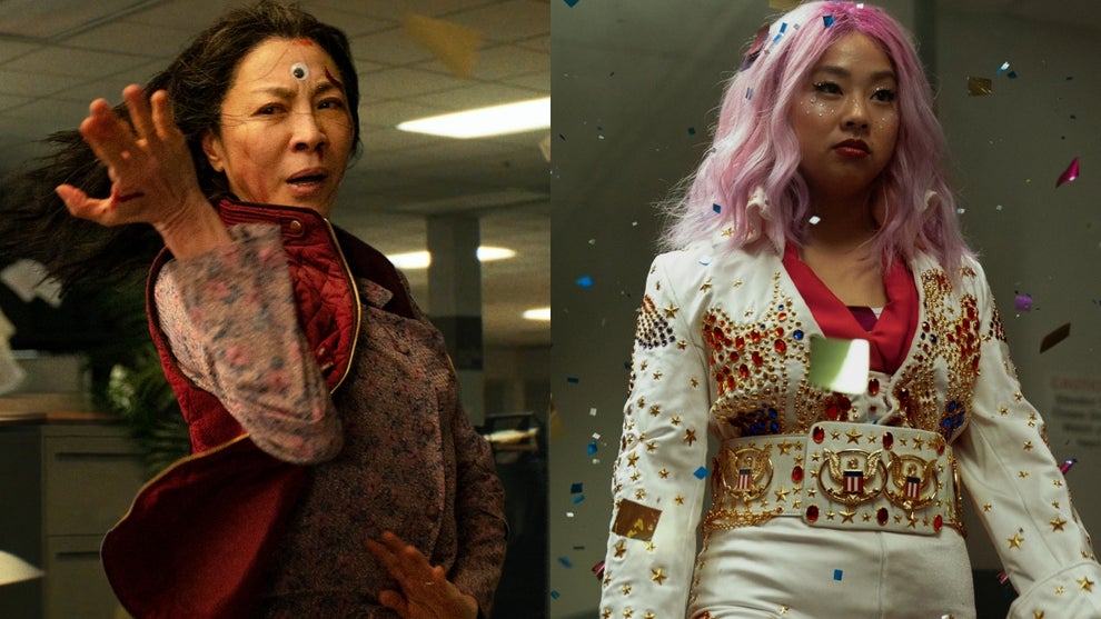 Michelle Yeoh and Stephanie Hsu in "Everything Everywhere All At Once" (2022)