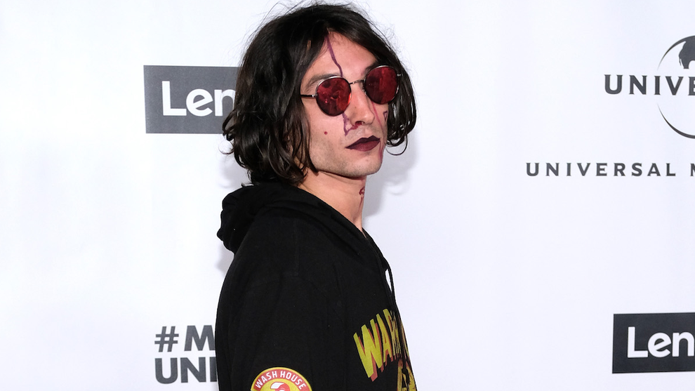 Ezra Miller attends the 2020 Grammy after party hosted by Universal Music Group