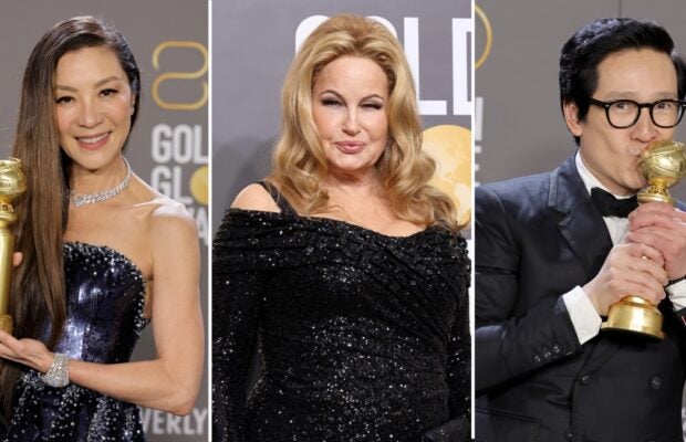 9 Best Golden Globes Moments: Michelle Yeoh Refuses to Be Played Off, Jennifer Coolidge Makes Mike White Cry