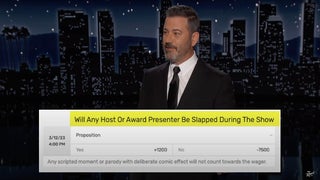 Kimmel Worries Oscars Betting Sites Are ‘Encouraging Someone With a Gambling Problem to Slap Me’ (Video)