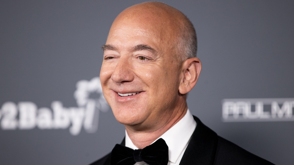 Jeff Bezos attends the Baby2Baby 10-Year Gala in 2021