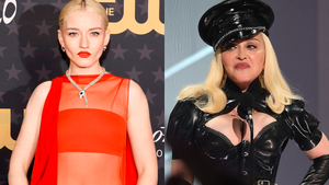 Julia Garner and Madonna biopic split