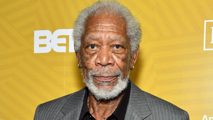 Morgan Freeman backstage during the American Black Film Festival Honors Awards Ceremony