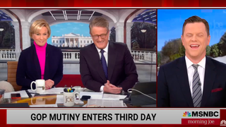 ‘Morning Joe’: Scarborough Cracks Up as ‘Trump’s Irrelevance’ Plays Out in Kevin McCarthy Speaker Vote (Video)