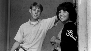 Ron Howard and Cindy Williams as high school sweethearts in a scene from the Universal City Studios production of "American Graffiti" in 1973