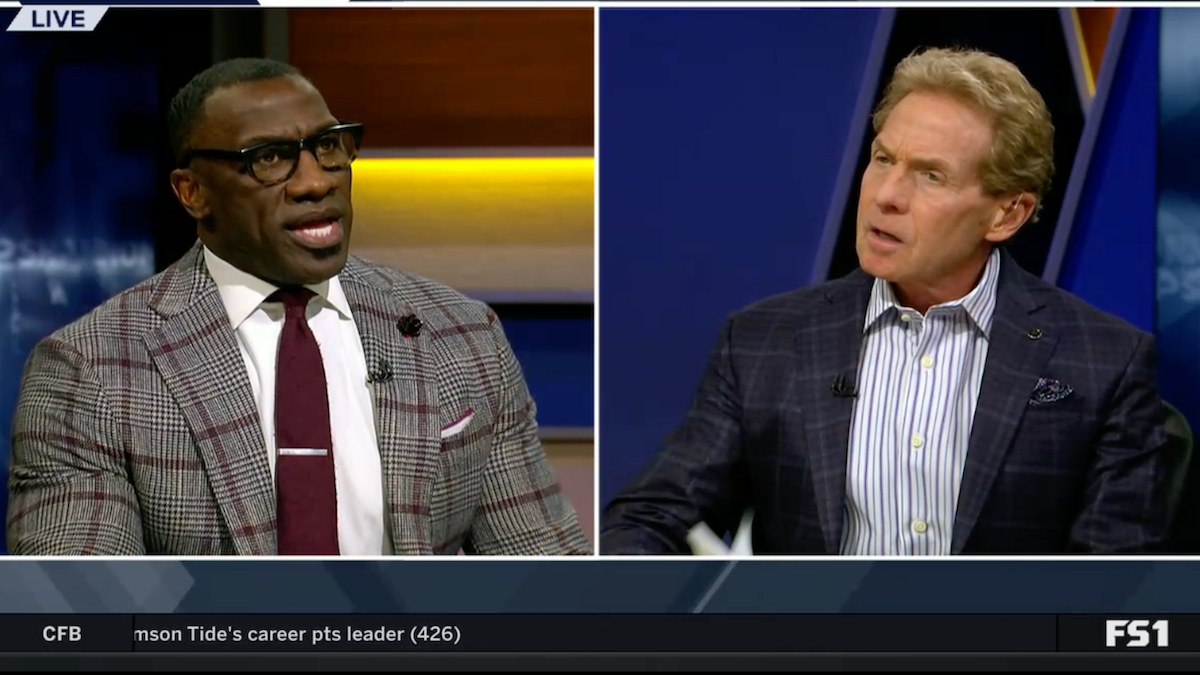 Skip Bayless Tweet Uproar Gives FS1 Show 57 Ratings Boost
