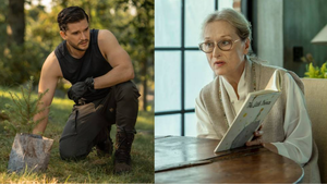 Kit Harrington and Meryl Streep in “Extrapolations.” (Apple TV+)