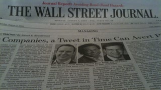 Wall Street Journal Taps Senior Leadership Team for Video