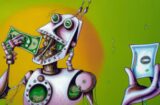 robot-chewing-money-dall-e