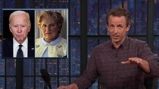 Meyers Wonders If Biden Is ‘Just Pretending to Be Old and Confused’ After 2 Years of Political Wins: ‘Basically President Doubtfire’ (Video)