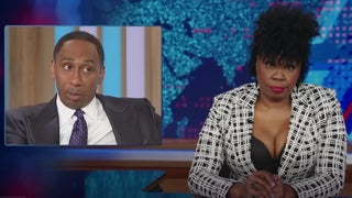 ‘The Daily Show’: Leslie Jones Shreds Stephen A. Smith for Saying Rihanna Is No Beyoncé – ‘Act Like Your Hairline and Back the F– Off’ (Video)
