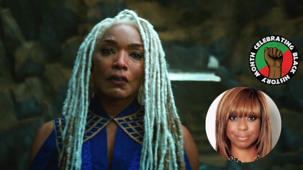 Angela Bassett Camille Friend Hairstylist