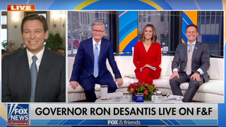DeSantis Stiff Arms ‘Fox & Friends’ Probe on 2024 Presidential Bid: ‘Governor I’m a Floridian, Help Me Out!’ (Video)