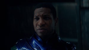 Jonathan Majors as Kang the Conqueror in Marvel Studios' ANT-MAN AND THE WASP: QUANTUMANIA.