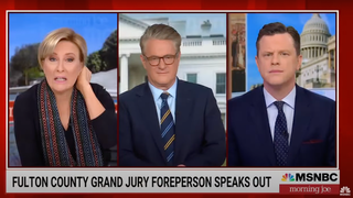 ‘Morning Joe’ Cracks Up at Trump Grand Jury Foreperson’s Exhaustive Media Tour: ‘This Is Just Comic Relief’ (Video)