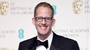 Peter Docter poses in the winners room at the EE British Academy Film Awards at the Royal Opera House on February 14, 2016 in London, England.