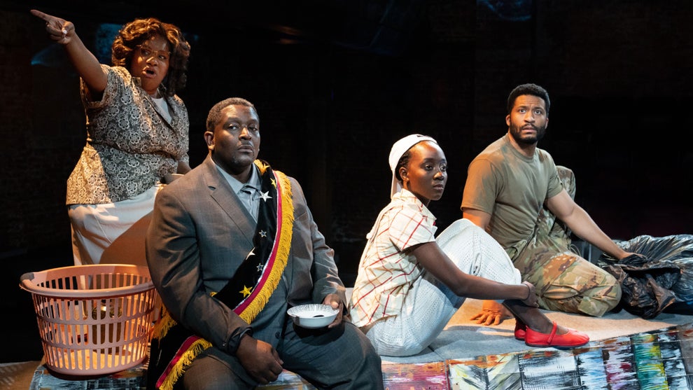 Adrienne C. Moore, Lance Coadie Williams, Tẹmídayọ Amay, and Sean Boyce Johnson in "Black Odyssey"