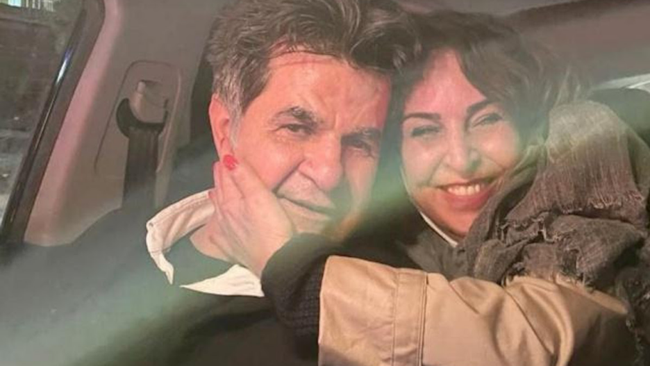 Jafar Panahi and Tahereh Saeidi