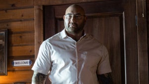 Dave Bautista stars in "Knock at the Cabin."