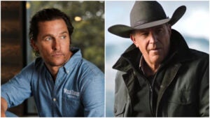 Matthew McConaughey Kevin Costner Yellowstone
