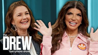 Drew Barrymore Becomes a Table-Flipping RHONJ Diva, Teresa Giudice Assists: ‘I Like a Good Drink in the Face’ (Video)