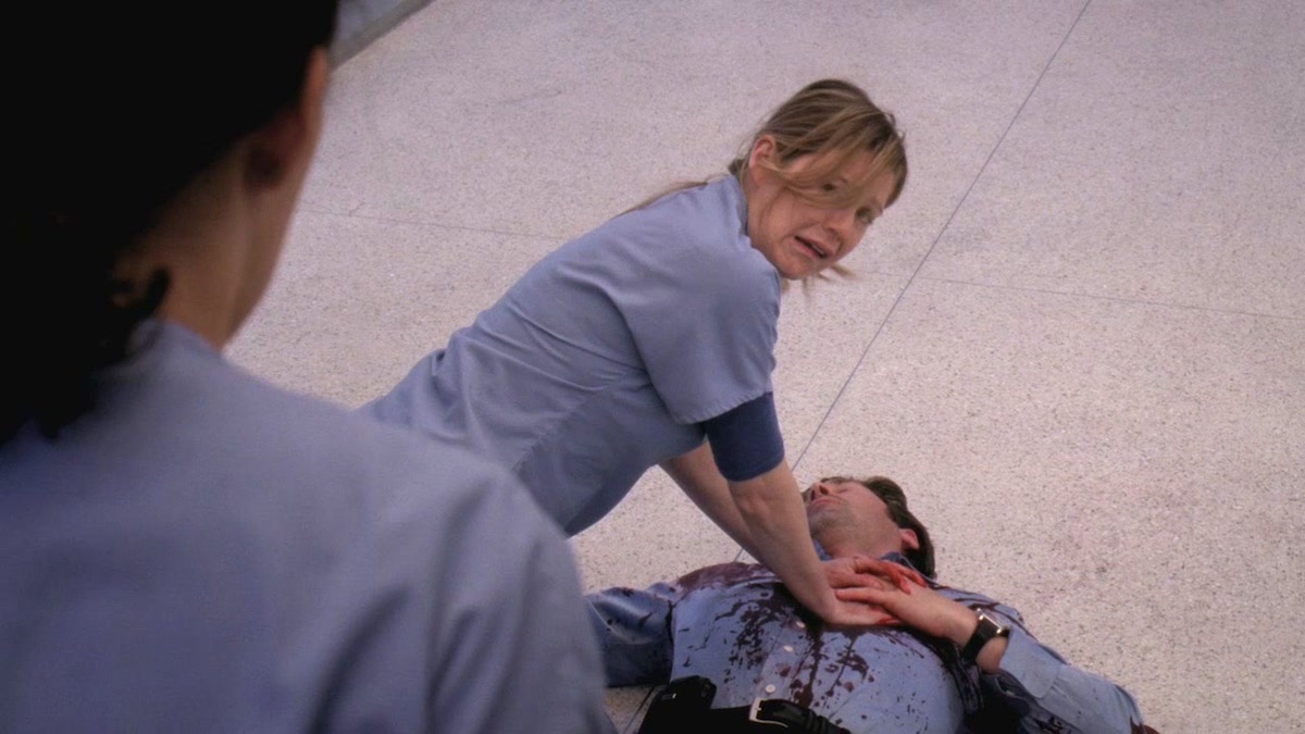 Ellen Pompeo and Patridk Dempsey in "Grey's Anatomy" Ellen Pompeo and Patridk Dempsey in "Grey's Anatomy"