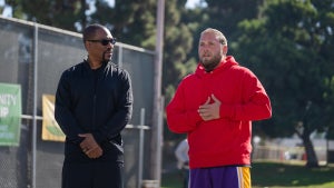 Eddie Murphy and Jonah Hill in "You People"
