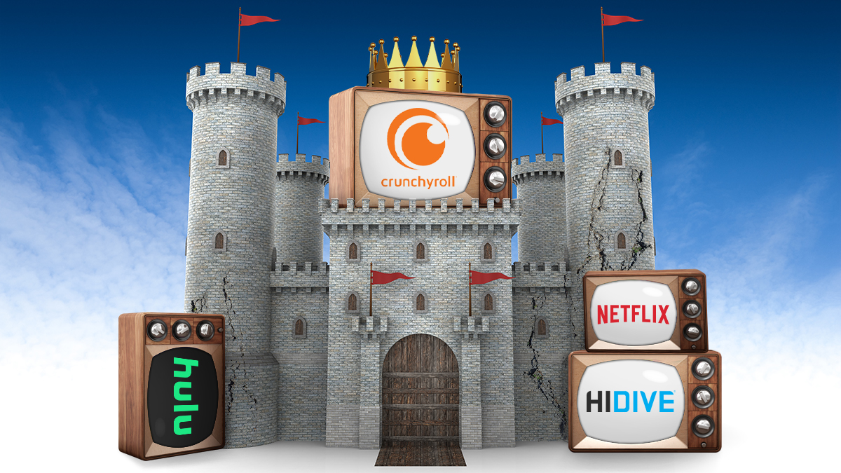 Netflix, Crunchyroll, and other possible streaming platforms for