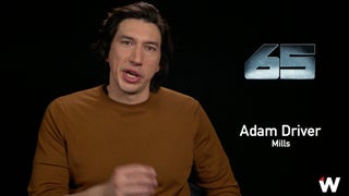 ‘65’ Stars Adam Driver and Ariana Greenblatt Disclose Their Favorite Dinosaur Movie (Video)