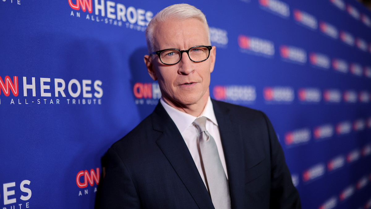 Anderson Cooper attends the 16th annual CNN Heroes: An All-Star Tribute