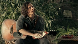 Sam Claflin as Billy Dunne in "Daisy Jones & the Six"