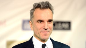 Daniel Day-Lewis poses in the press room at the 18th Annual Critics' Choice Movie Awards held at Barker Hangar on January 10, 2013 in Santa Monica, California.