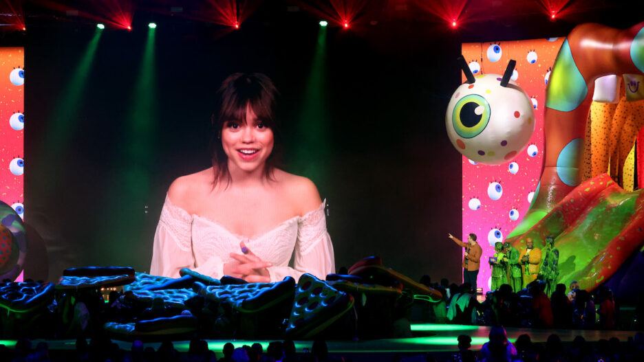 Wednesday Jenna ortega Nickelodeon Kids' Choice Awards 2023
