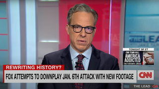Jake Tapper Says McCarthy Left CNN on Read Over Tucker Carlson and Jan. 6: ‘Wonder How Much Facts Matter to Him’ (Video)