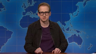 ‘SNL’: James Austin Johnson Drops by ‘Weekend Update’ With Some Fun Random Impressions (Video)