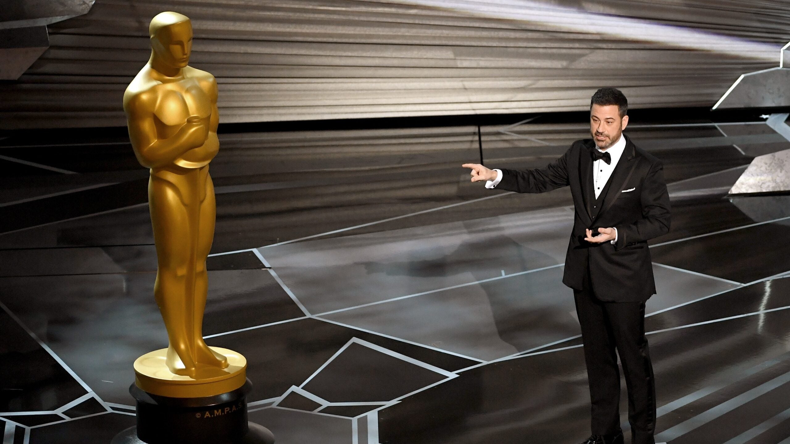Jimmy Kimmel at the 90th Oscars