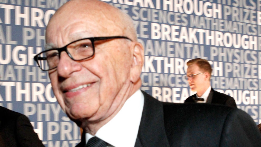 Rupert Murdoch attends the 2016 Breakthrough Prize Ceremony