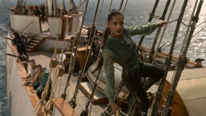 Amita Suman as Inej in "Shadow and Bone" on Netflix