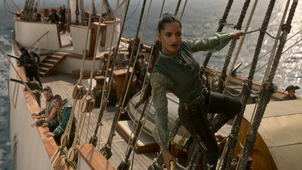 Amita Suman as Inej in "Shadow and Bone" on Netflix