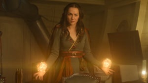 Jessie Mei Li as Alina Starkov in "Shadow and Bone"