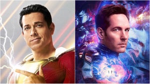 Zachary Levi Shazam! Fury of the Gods Paul Rudd ant-man and the wasp quantumania