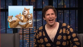 Andy Samberg Hilariously Roasts the Charmin Bears With Seth Meyers: ‘IBS Is a Disease, Not a Personality’ (Video)
