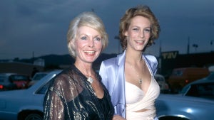 Janet Leigh and Jamie Lee Curtis in 1979