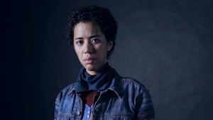 Jasmin Savoy Brown plays young Taissa in "Yellowjackets"