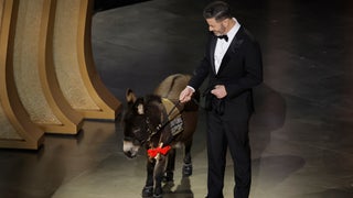 Kimmel Admits His ‘Banshees’ Oscars Bit ‘Hired an LA Donkey’ Instead of Flying in the Real Jenny: ‘You Noticed the Lip Fillers’ (Video)