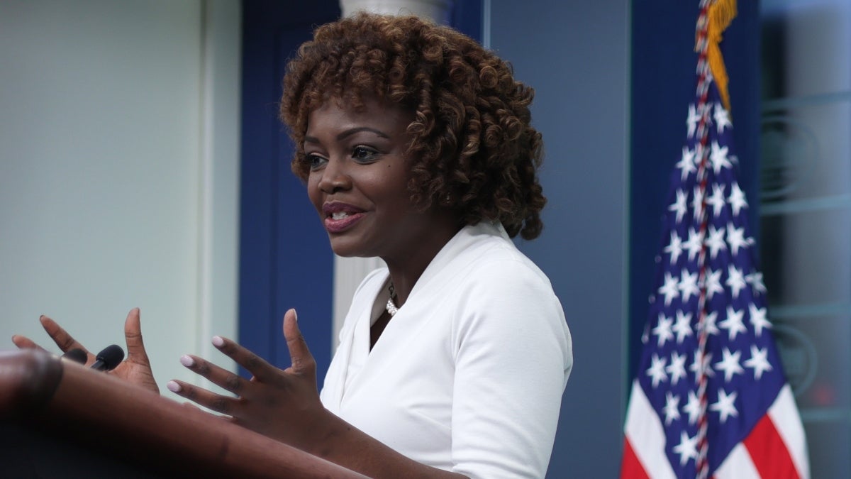 White House Press Secretary Deflects - Karine Jean Pierre 